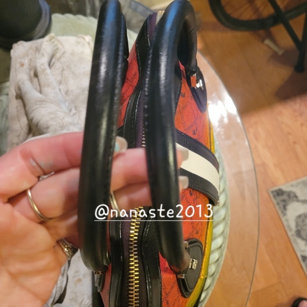 L.A.M.B. by Gwen Stefani Montego Rasta Ombre Handbag Luxury Designer Bag #608 - Picture 5 of 16